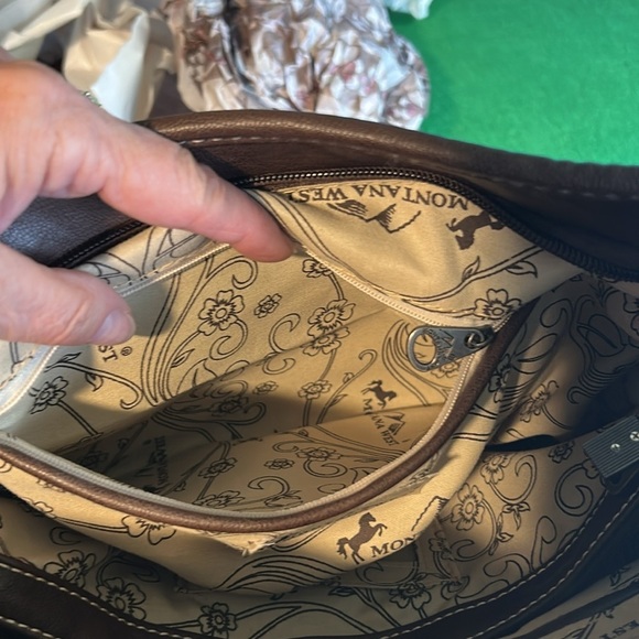 MONTANA WEST PINK AZTAC COLLECTION TOTE WITH DUST COVER - Picture 10 of 16